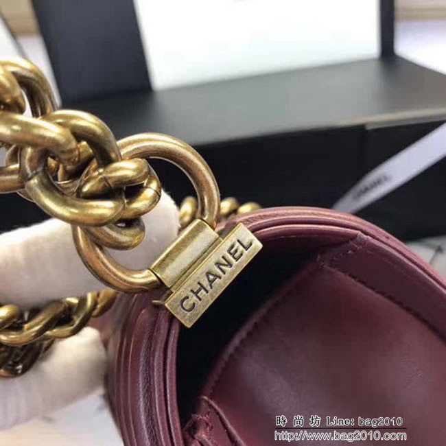 香奈兒CHANEL A67086菱格原版羊皮單肩斜挎鏈條包 DSC2086
